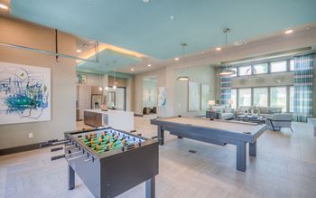 Media and game room
